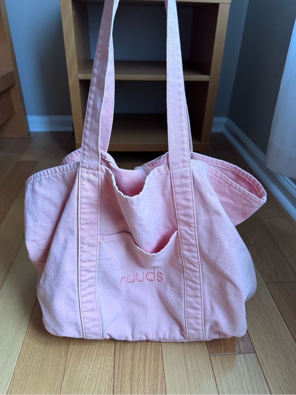 Nuuds tote bag- peach *limited edition*